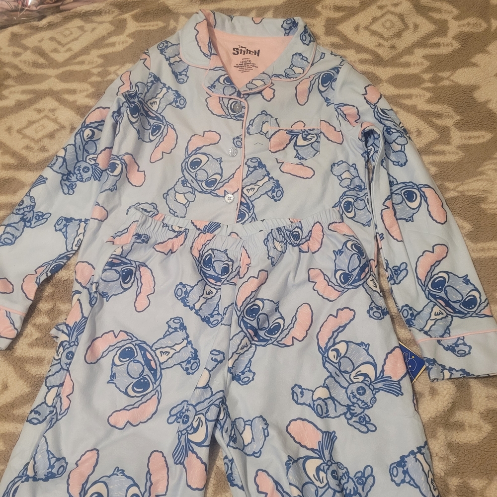 Kids Pajamas - Blue and Pink